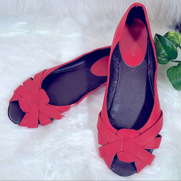 Mossimo Supply Co. Shoes - Orange Flats ~ Mossimo Co. ~ Size 9